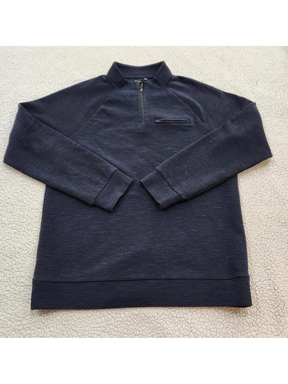 Marc Anthony Men's 1/4 Zip Pullover Sweater Size Large